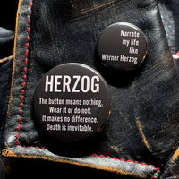 Werner Herzog Pinback Button Set