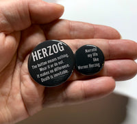 Werner Herzog Pinback Button Set