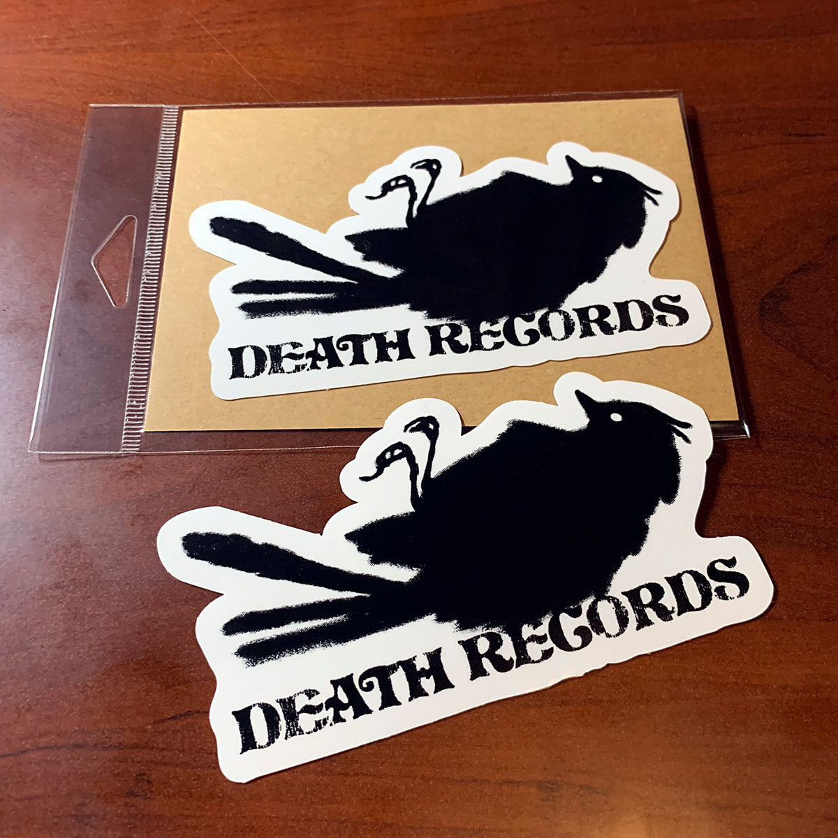 Death Records Logo - Phantom Of The Paradise Sticker!