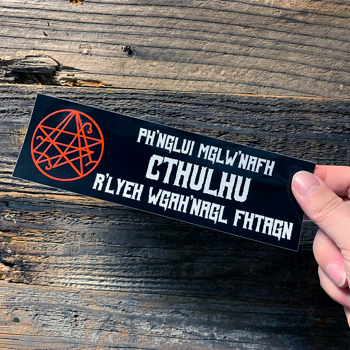 Cthulhu Bumper Sticker!