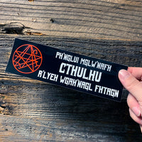 Cthulhu Bumper Sticker!