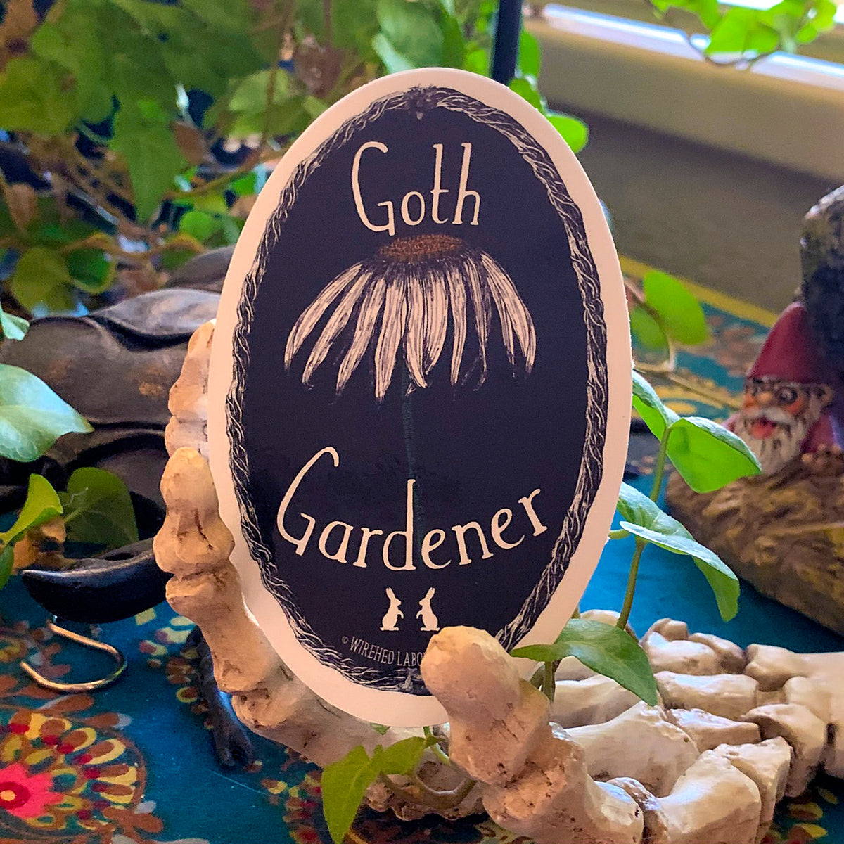 Goth Gardner Sticker!