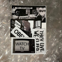 THEY LIVE, We Sleep! Vinyl Sticker Set!