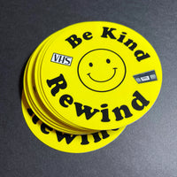 Be Kind Rewind VHS -Retro Vinyl Sticker!