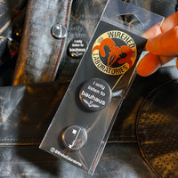 I Only Listen To Bauhaus | STICKER & Pin Set!