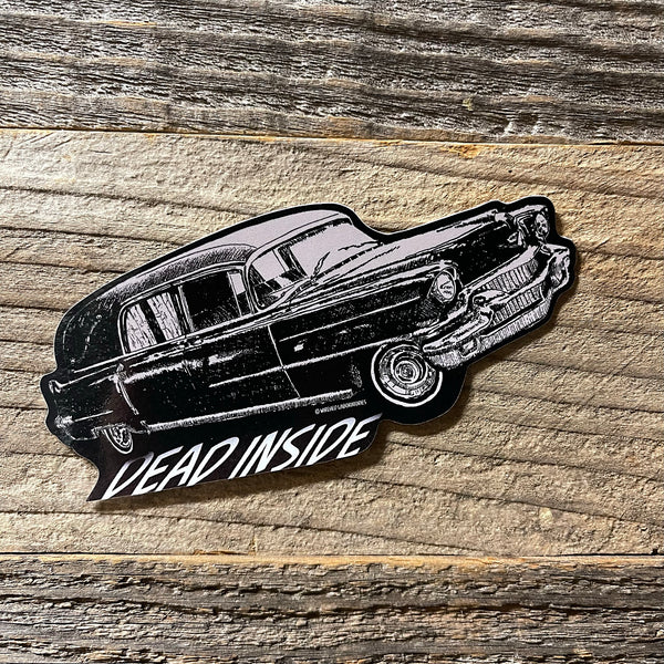 Dead Inside Hearse Sticker