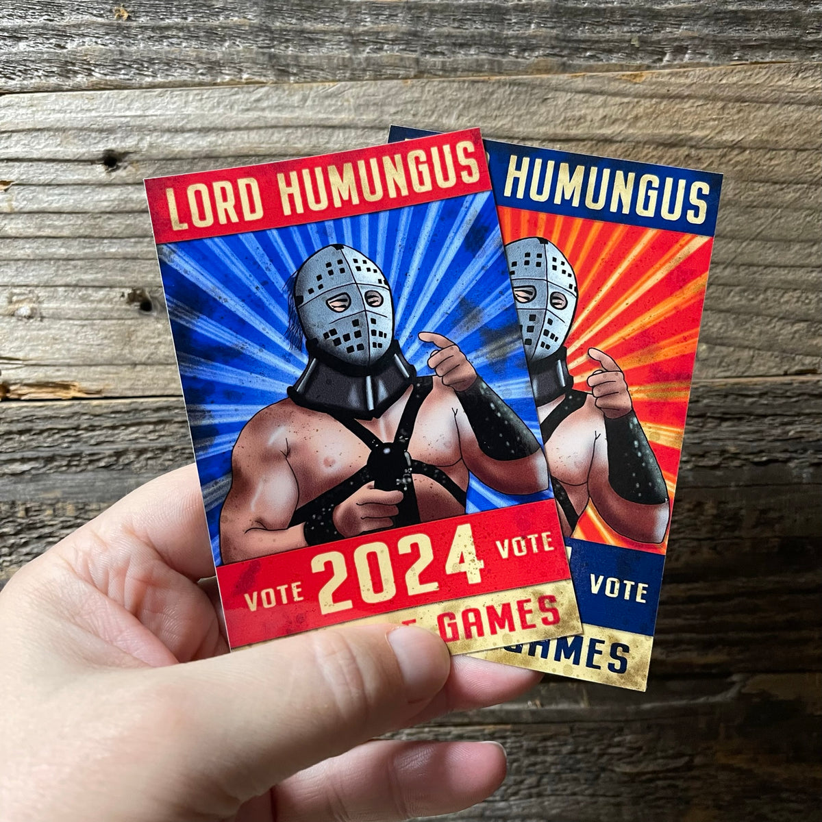 VOTE Lord Humungus Two Sticker Pack!