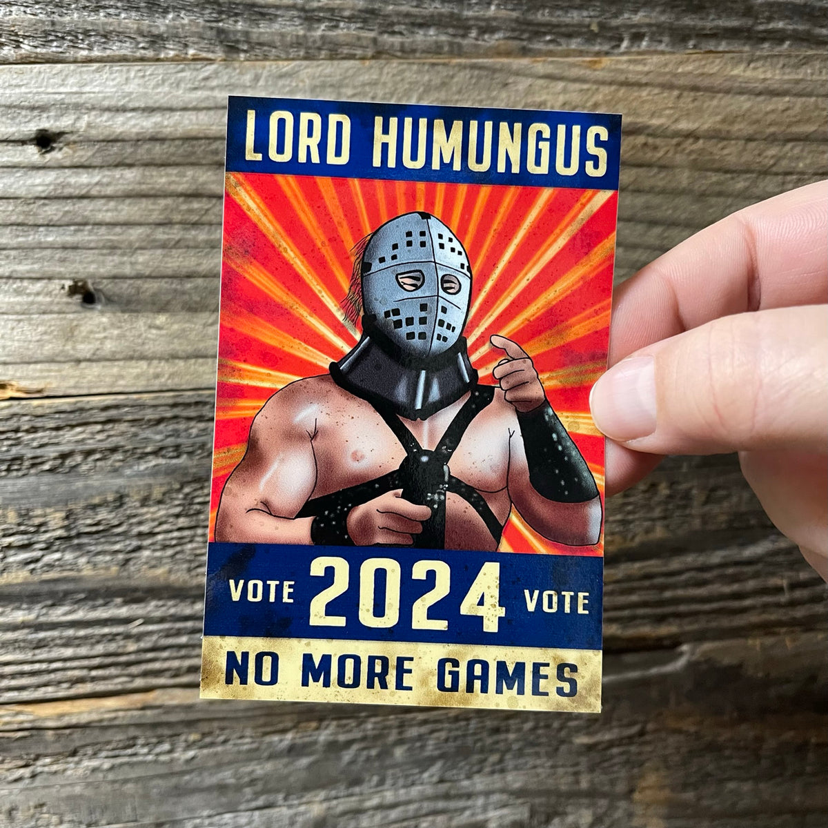 VOTE Lord Humungus Two Sticker Pack!