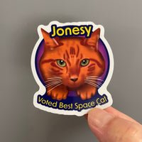 Alien "Jonesy" Best Space Cat Sticker