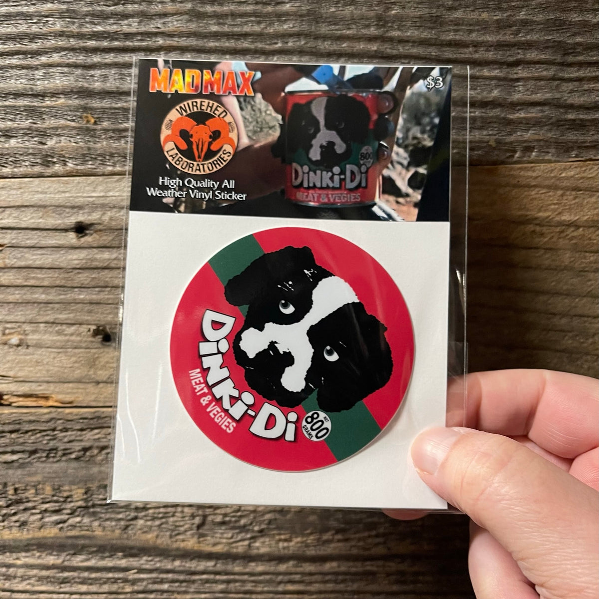 Dinki-Di MAD MAX sticker!