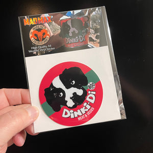 Dinki-Di MAD MAX sticker!