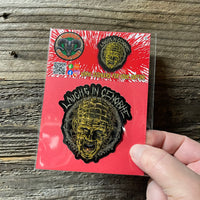 Hellraiser Pinhead "Laughs in Cenobite" Vinyl Sticker 3" version