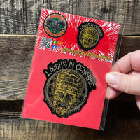 Hellraiser Pinhead "Laughs in Cenobite" Vinyl Sticker 3" version