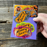 Weirdo Society Vinyl Stickers! Three (3) Pack!