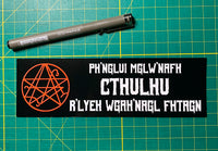 Cthulhu Bumper Sticker!