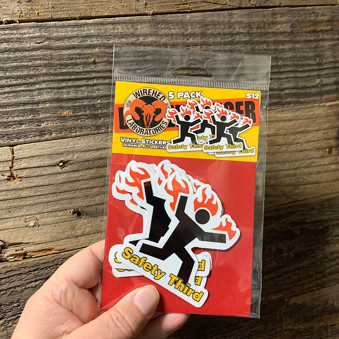 Safety Third Sticker