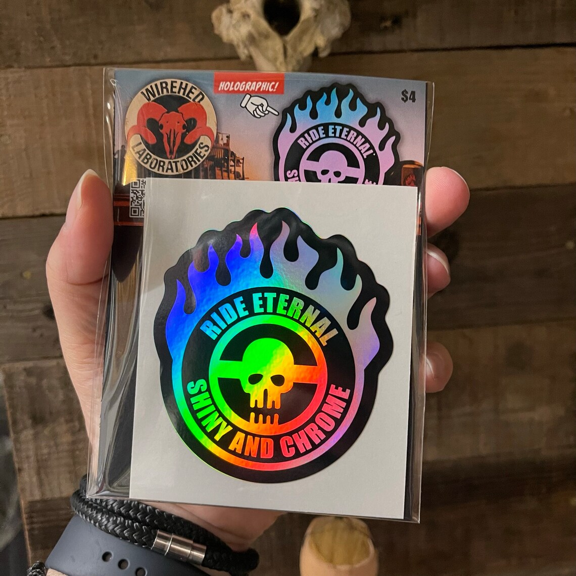 WAR BOY Holographic Sticker!
