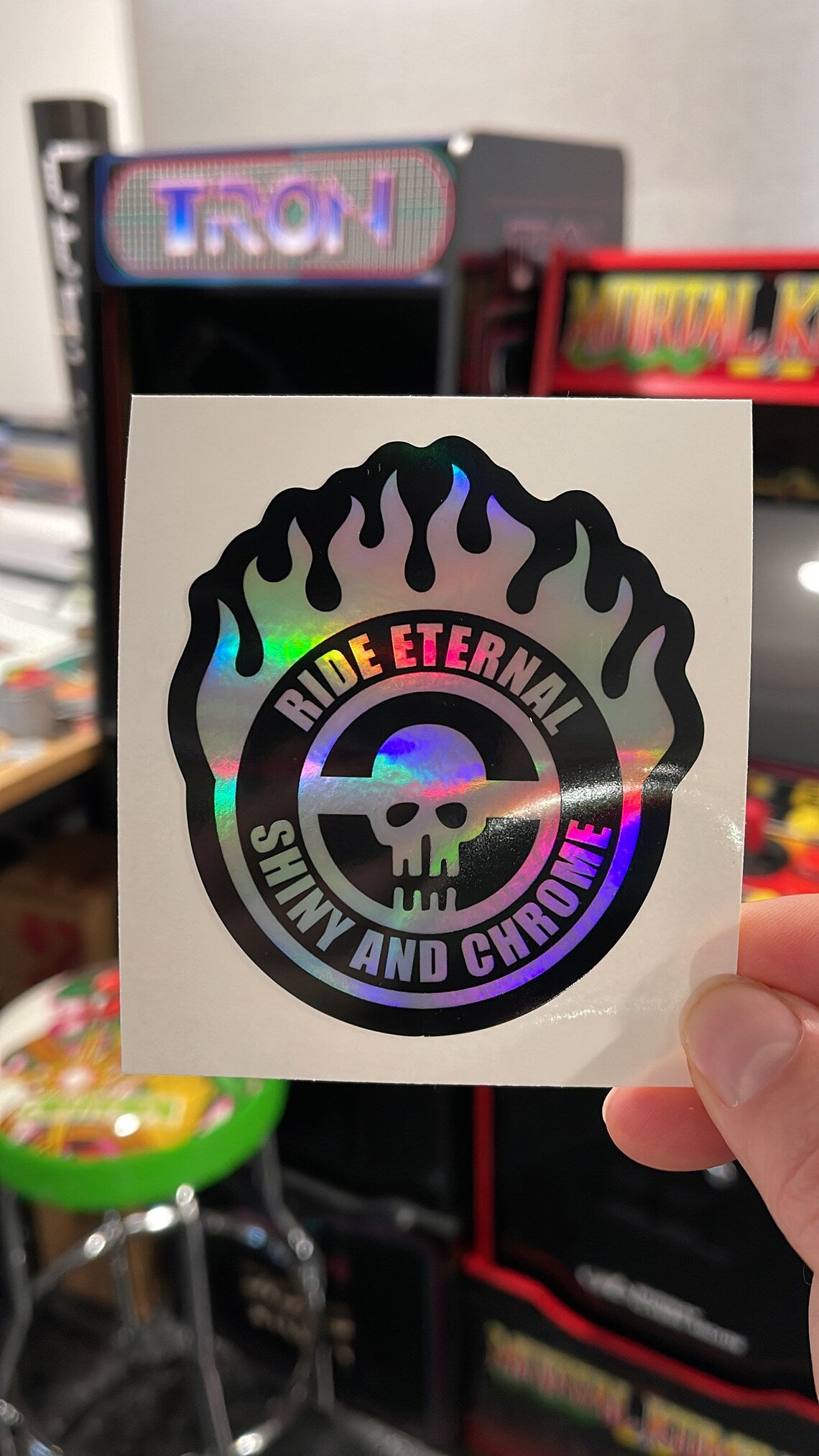 WAR BOY Holographic Sticker!