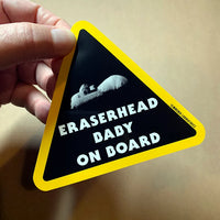 Eraserhead Baby On Board Sticker