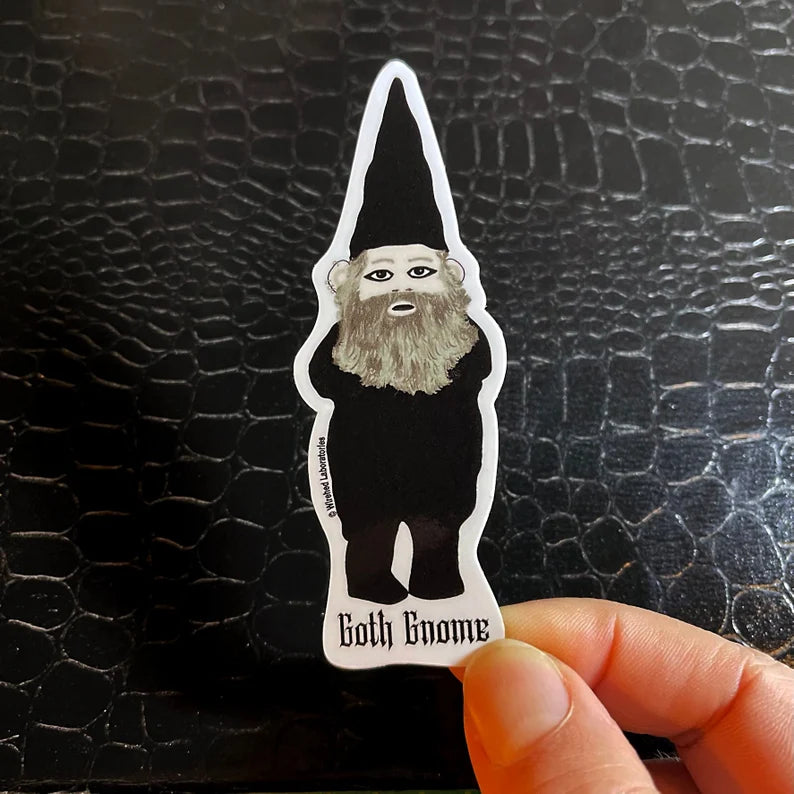 Goth Gnome Sticker