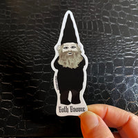 Goth Gnome Sticker