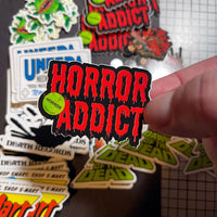 10 Mini Horror Stickers! Small versions of our most popular stickers!