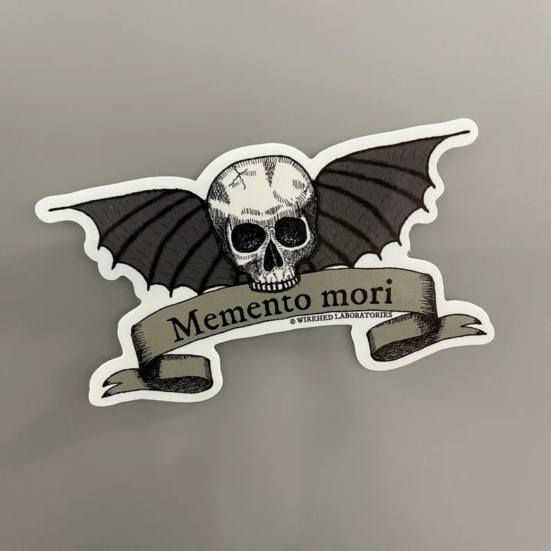 Memento Mori Sticker!