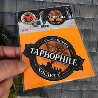 Taphophile Society Sticker