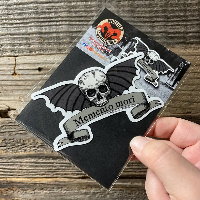 Memento Mori Sticker!