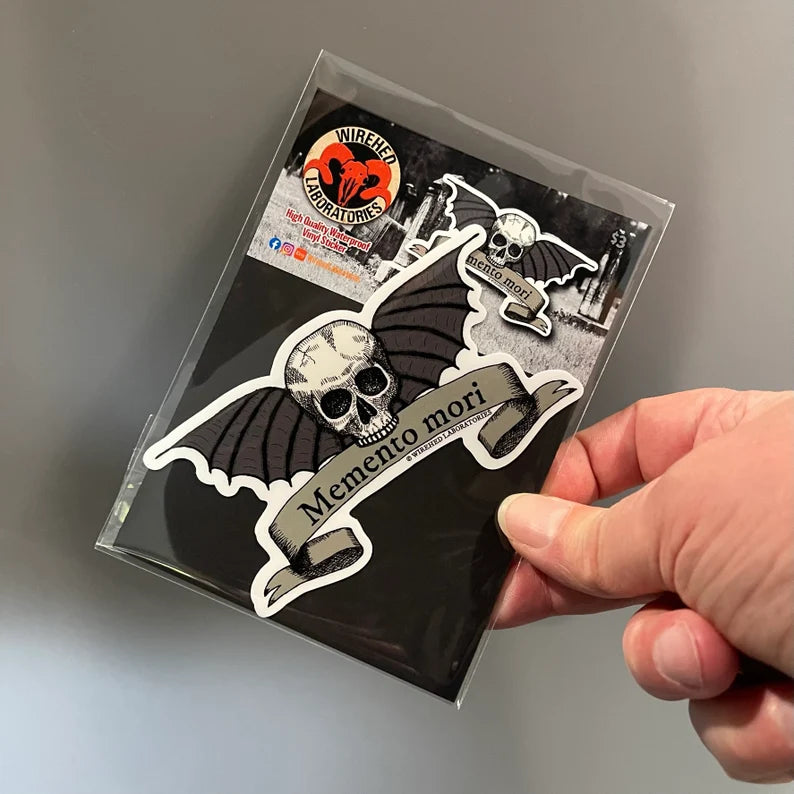 Memento Mori Sticker!