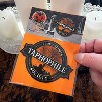 Taphophile Society Sticker