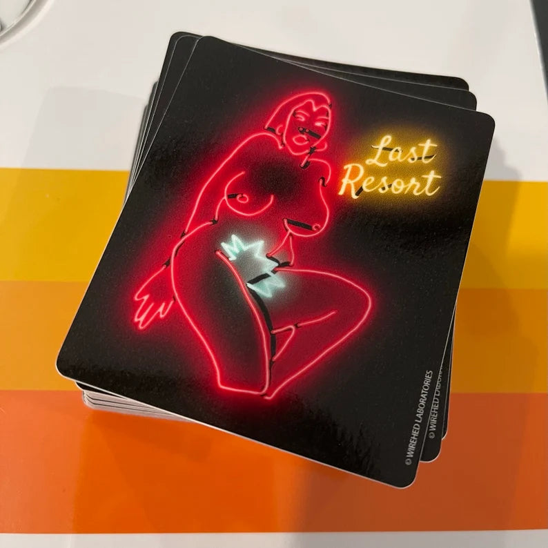 Last Resort Total Recall Sticker