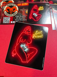 Last Resort Total Recall Sticker