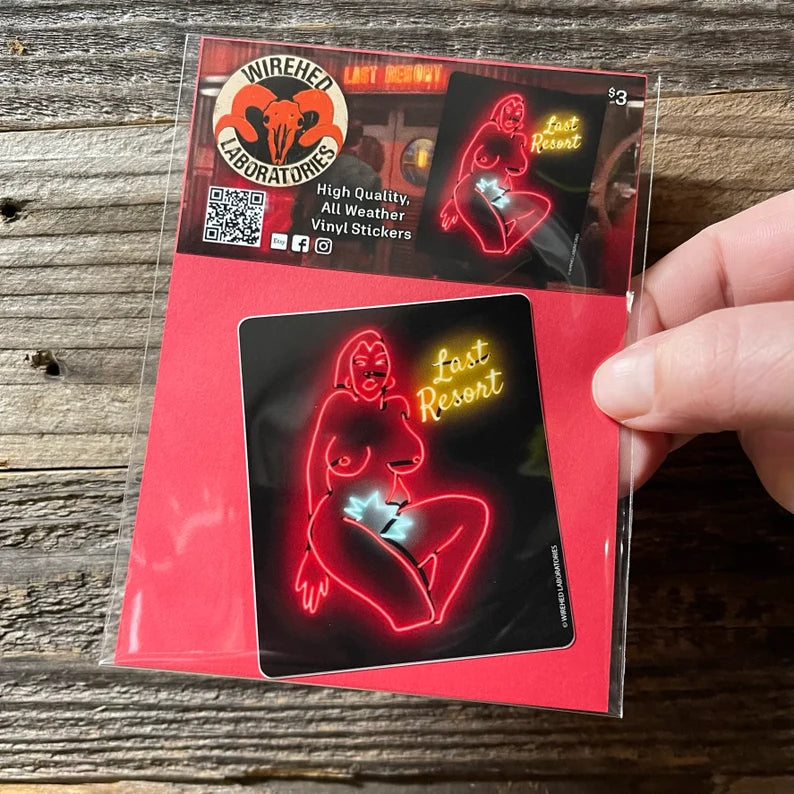 Last Resort Total Recall Sticker