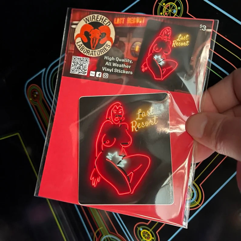 Last Resort Total Recall Sticker