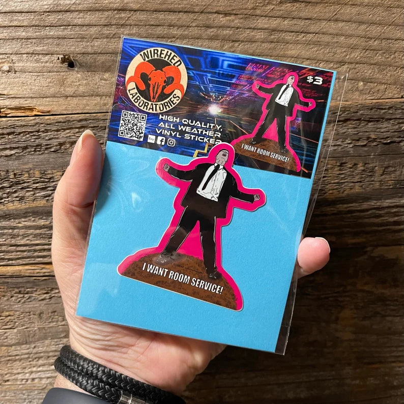 Johnny Mnemonic sticker!