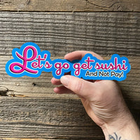 REPO MAN Bumper Sticker!