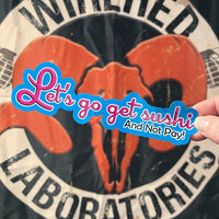 REPO MAN Bumper Sticker!