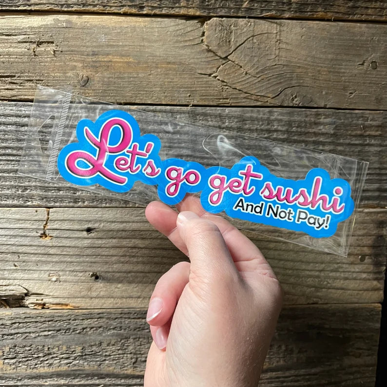 REPO MAN Bumper Sticker!