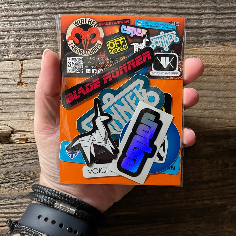 Blade Runner Sticker Pack! 8 Sticker Set!