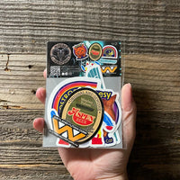 Alien Sticker Pack! 6 Sticker Set!