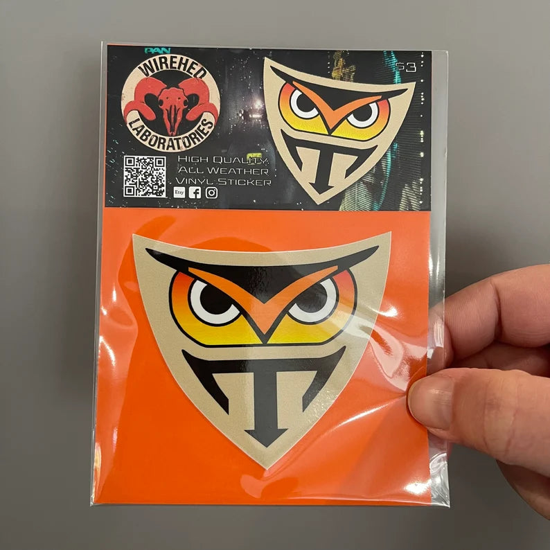 Blade Runner Owl Vinyl Sticker! Tyrell Corporation Logo!