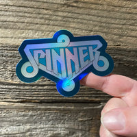 Blade Runner Holographic Spinner Sticker