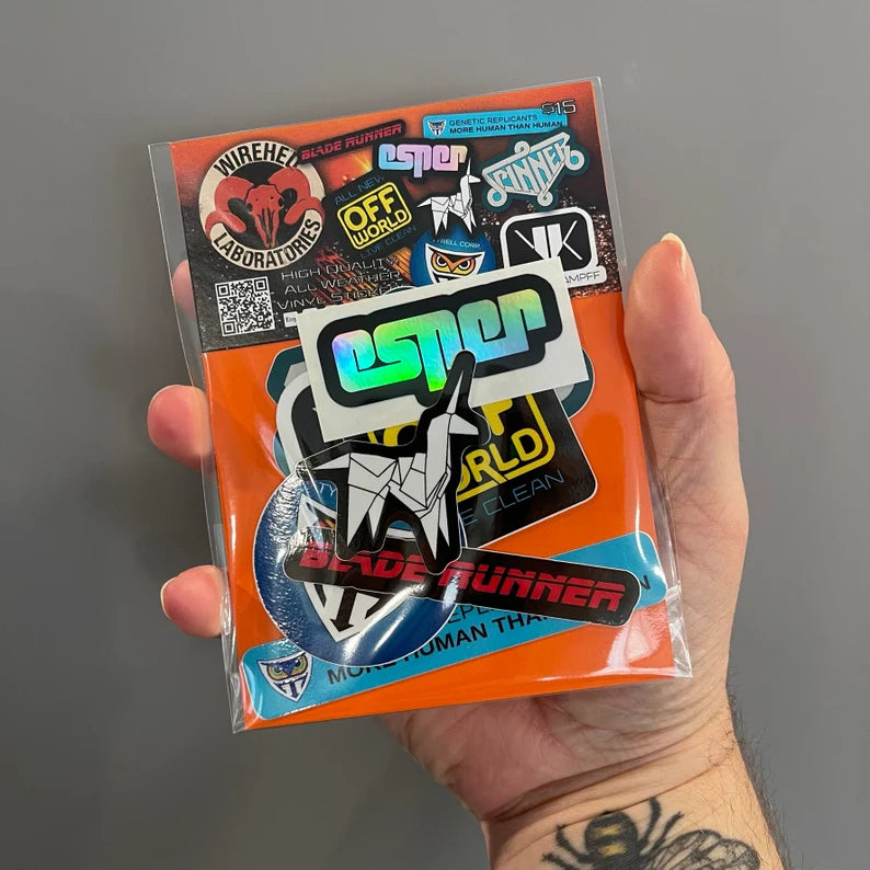 Blade Runner Sticker Pack! 8 Sticker Set!