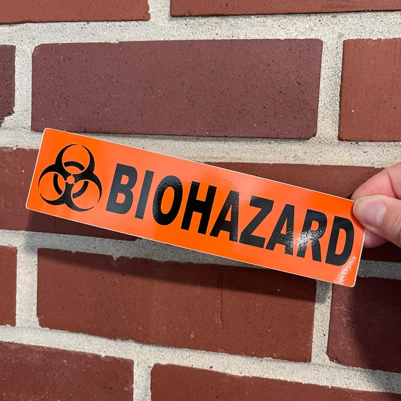 Biohazard BUMPER STICKER!