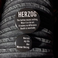 Werner Herzog Pinback Button Set