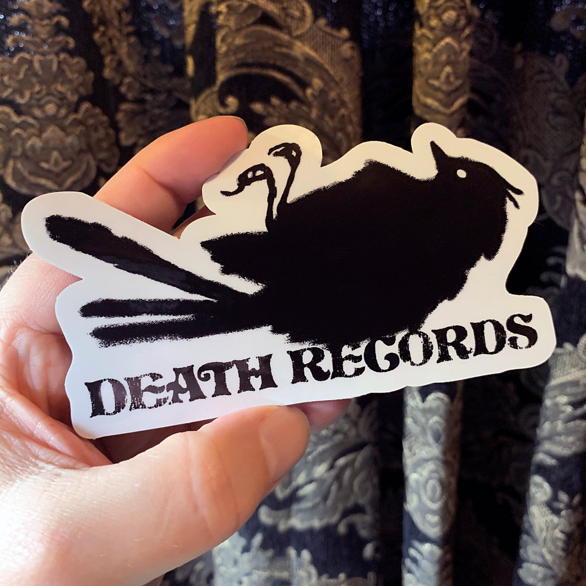 Death Records Logo - Phantom Of The Paradise Sticker!