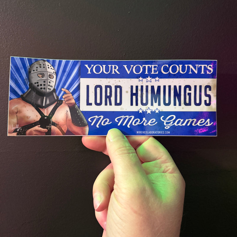 Vote Lord Humungus Bumper Sticker