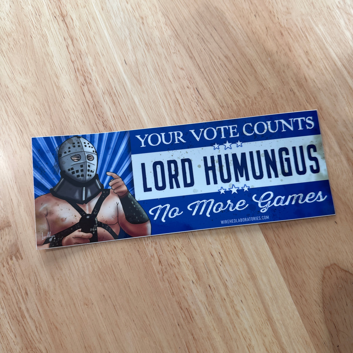 Vote Lord Humungus Bumper Sticker