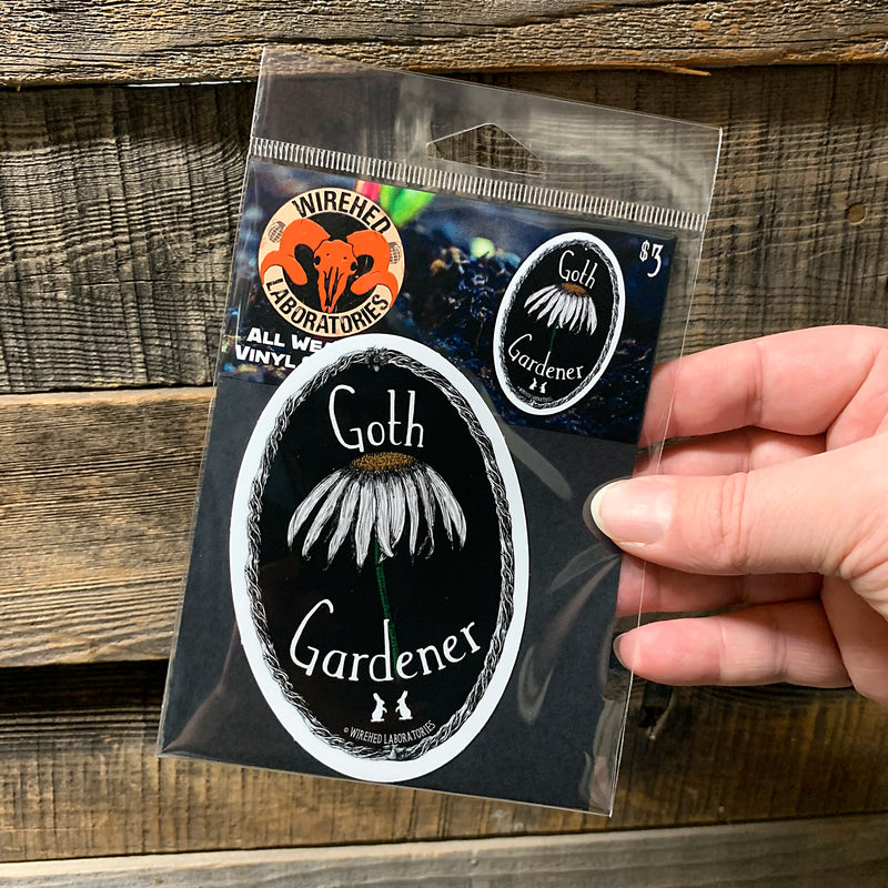 Goth Gardner Sticker!